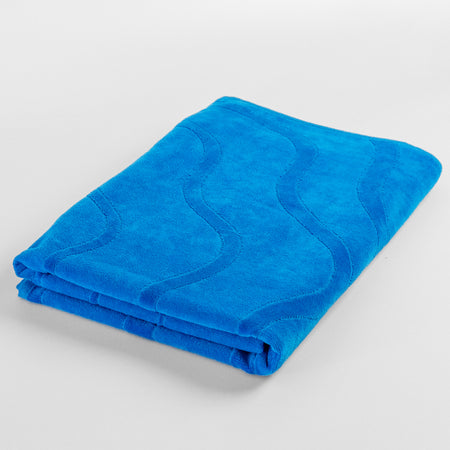 pool towel blu