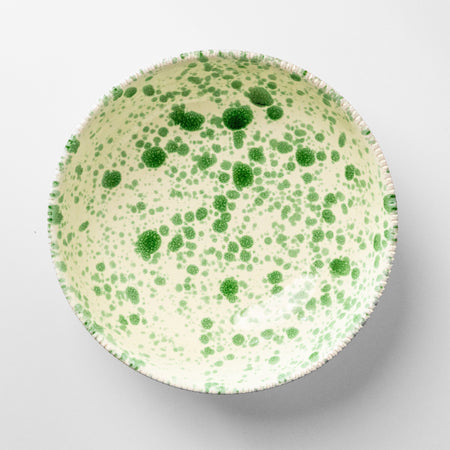 puglia splatter pasta bowl verde