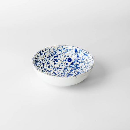 puglia splatter pasta bowl blu