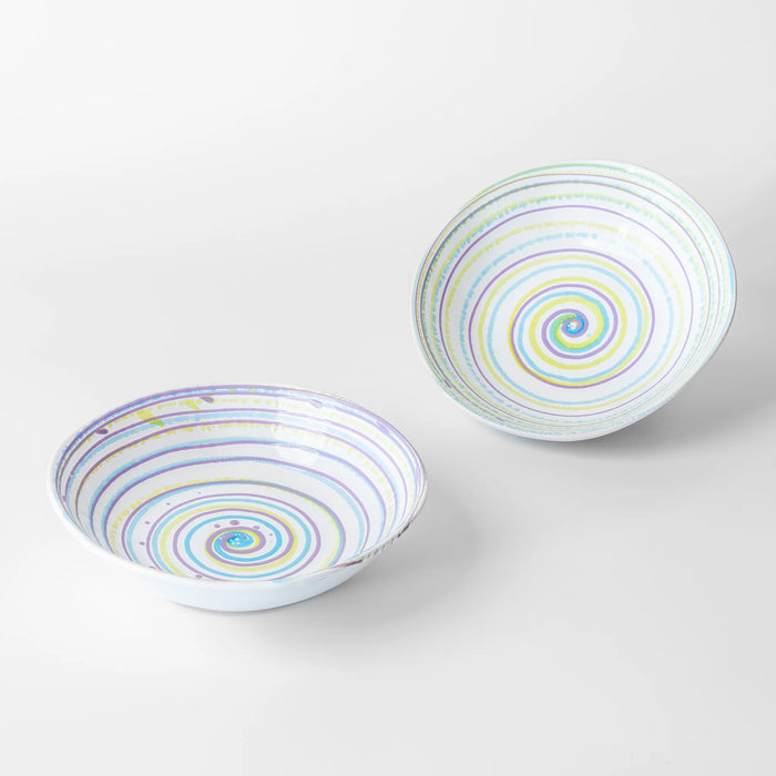 puglia swirl pasta bowl lilla set