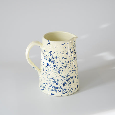 Splatter ceramic Jug Puglia design