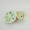 splatter ceramic bowls puglia design, handmade in italy